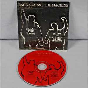 Rage Against The Machine CD Clear The Lane Hadda Be Playing Jukebox Rare Live